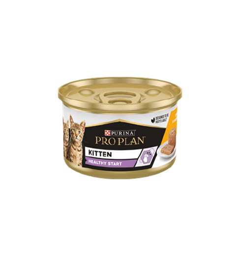 Pro Plan Junior Tavuklu Kedi Konservesi 85gr 4 Al 3 Öde 85 g